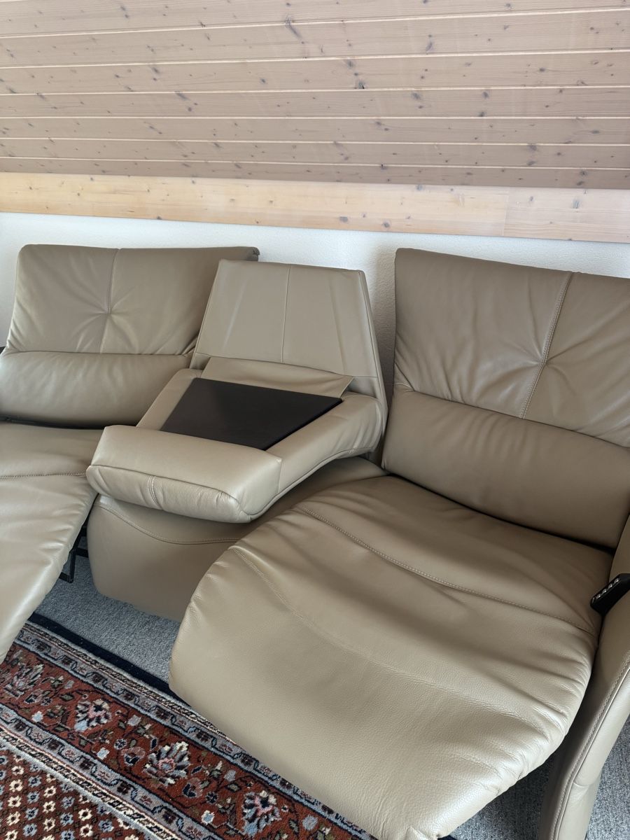 Divani: Longlife Rustika 24 - Ledersofa mit Relaxfunktion – Usato da Bichwil venduto da bling_bim 4