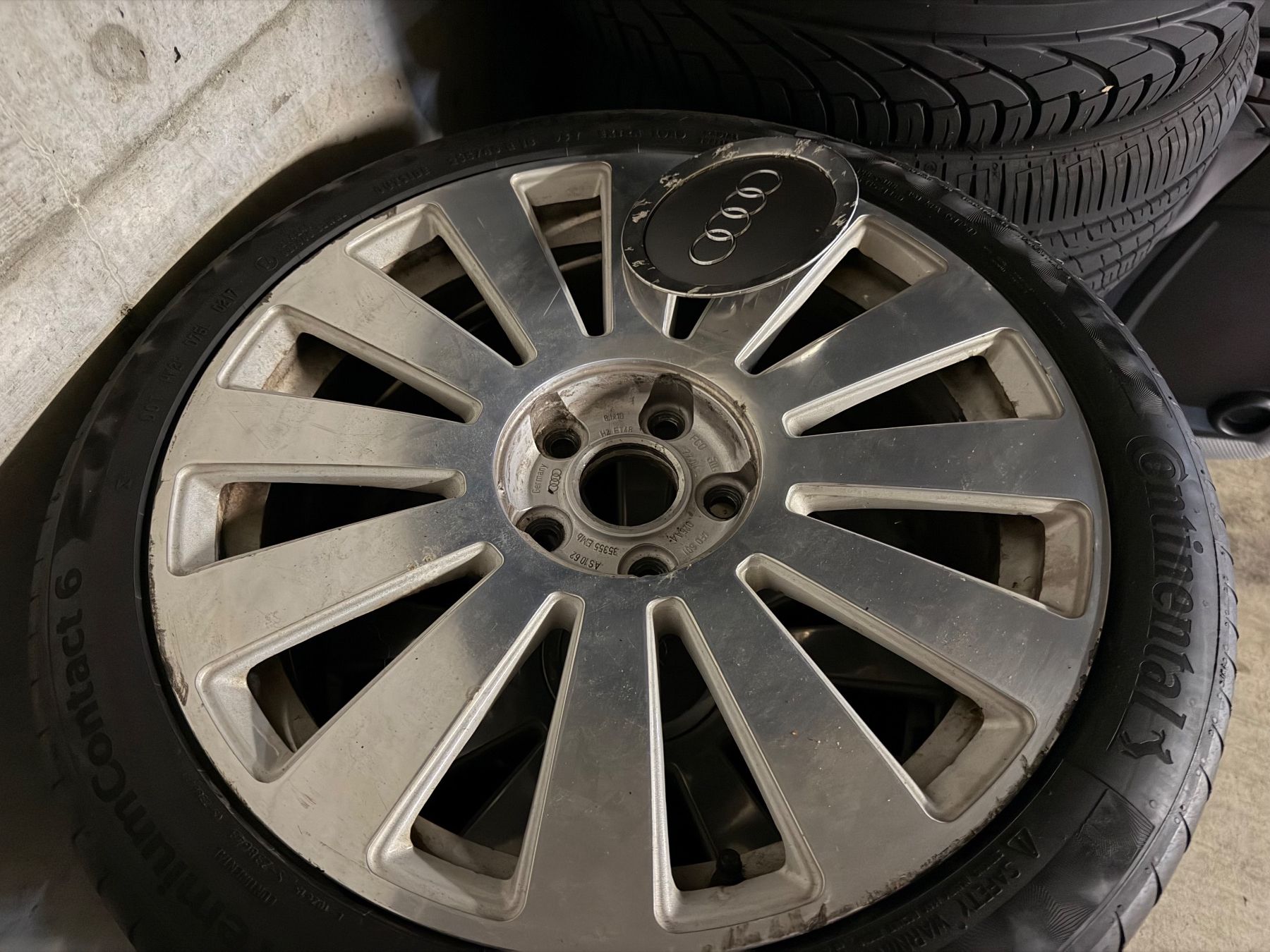 Audi Pneumatici & Ruote complete: Audi Original 18 Zoll Räder – Usato da Kloten venduto da Rs2js 3