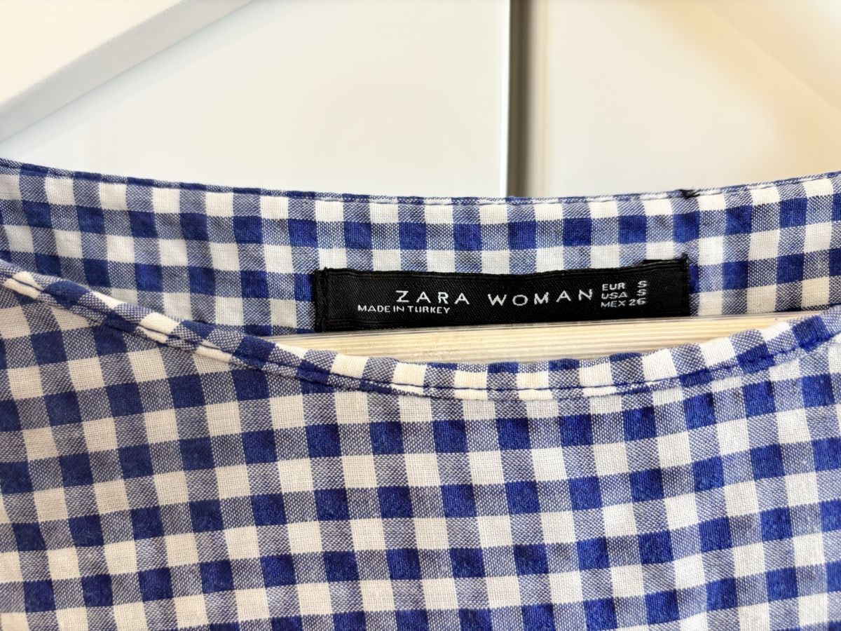 Zara Kleider: Zara Kleid, blau/weiss, Gr. S – Gebraucht aus Au ZH von Melda123 2