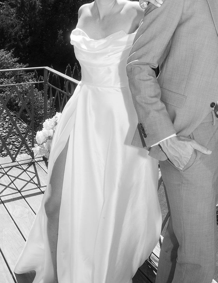 Vestiti: Secondhand Brautkleid Hera Couture "Le Belle", Grösse 38 – Usato da Brunnen venduto da Herzig-Brautmode 1