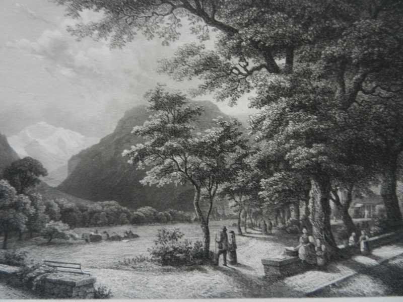 Gravures: Interlaken Höhenweg – D'occasion à Risch par Rischli15 1