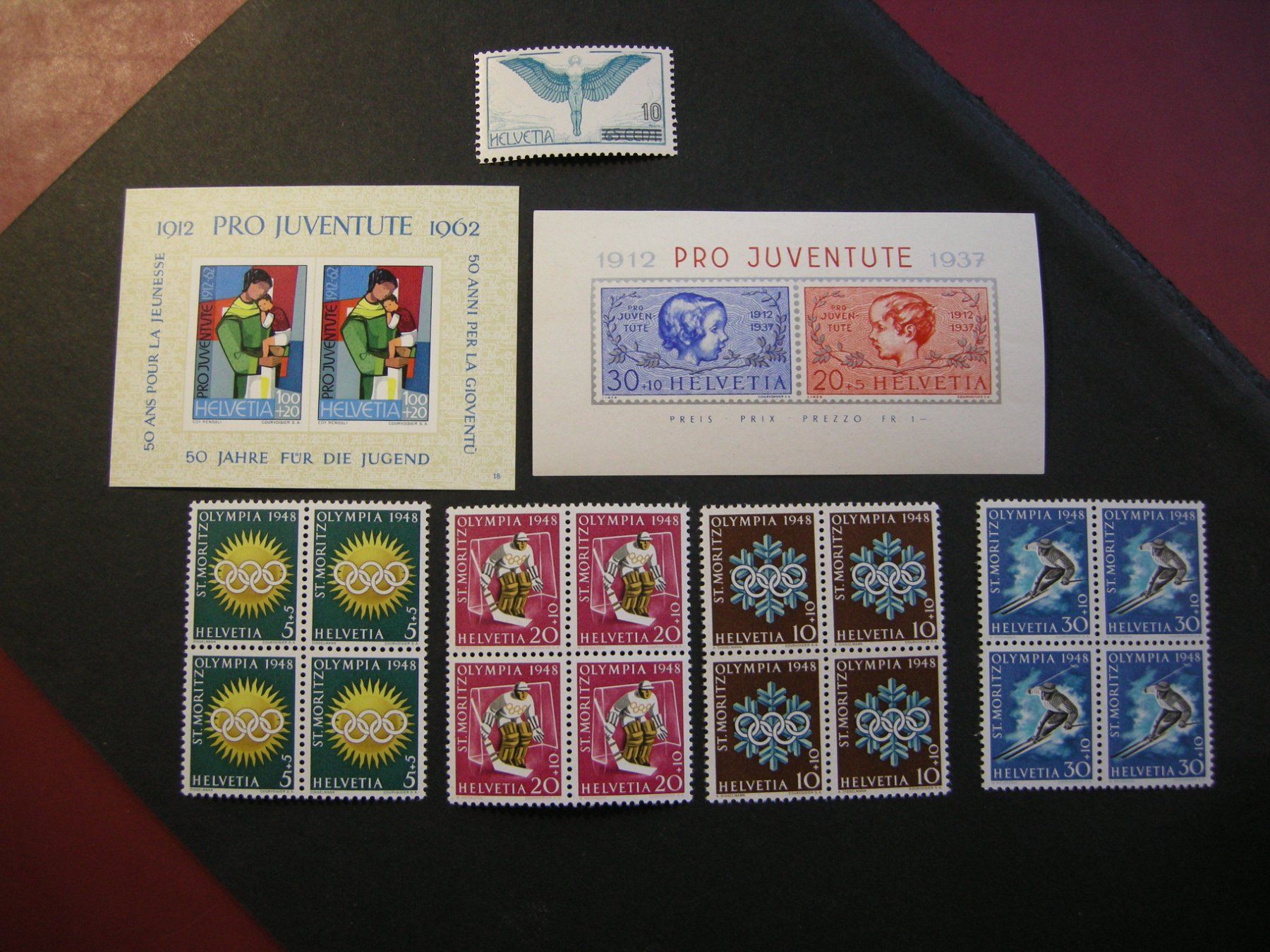 Tous les timbres: LOT ALTSCHWEIZ, POSTFRISCH – D'occasion à Eschenbach SG par eDaisy