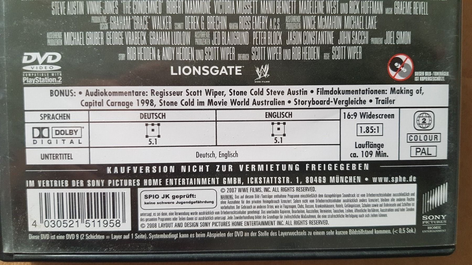 Tutti i DVDs: DVD Die Todeskandidaten – Usato da Oetwil am See venduto da fineli2 1