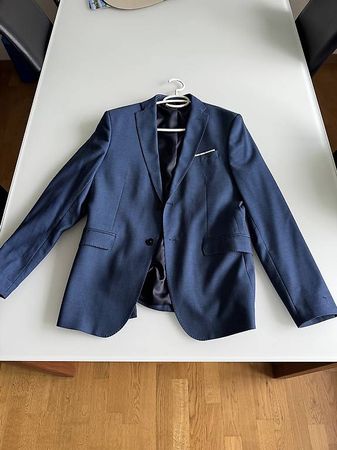 Zara Anzug, Grösse 50, Dunkelblau, Top Zustand!