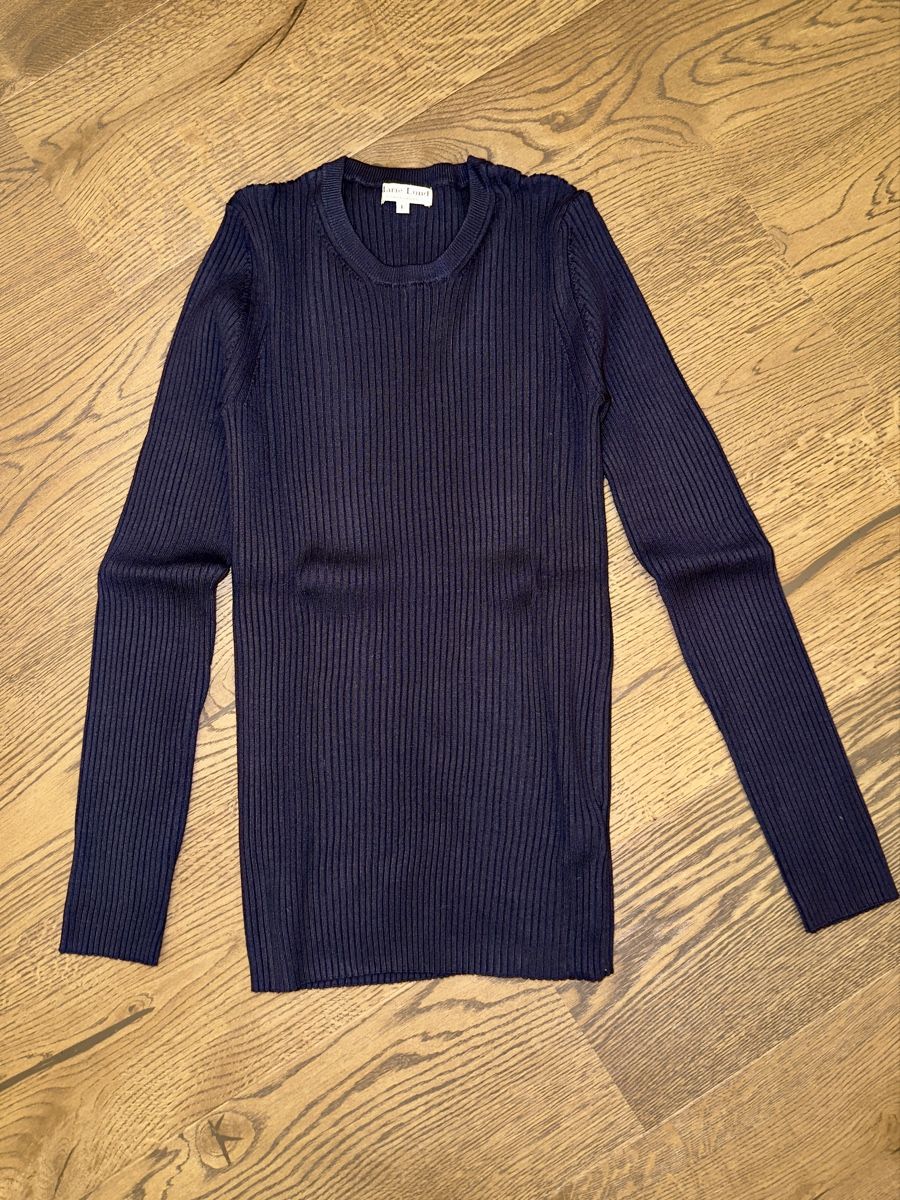 Maglioni & Felpe: Leichter Baumwollpullover, Navy Blau, L - Neu! – Nuovo e nell'imballaggio originale da Au ZH venduto da swissmatchpoint