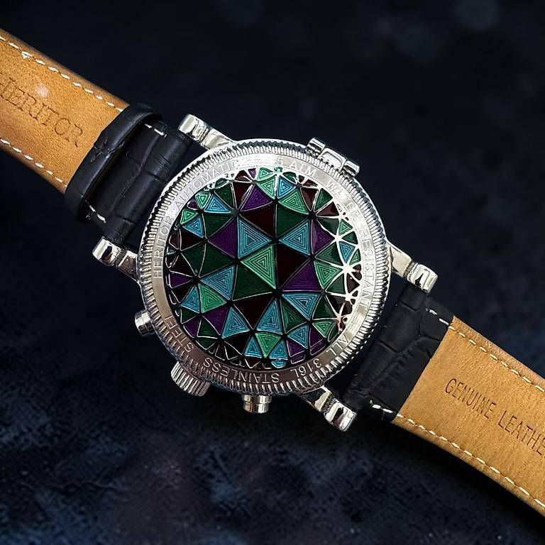 Orologi: Heritor Legacy Silver/Black | Multi-colored Dial – Usato da Basel venduto da mkz_859r 2