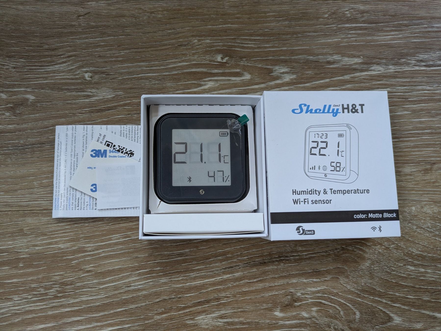 Altro per la casa: Shelly H&T Gen3 – Temperatur- & Luftfeuchtigkeitssensor – Nuovo e nell'imballaggio originale da Buchs LU venduto da bs_hl7w