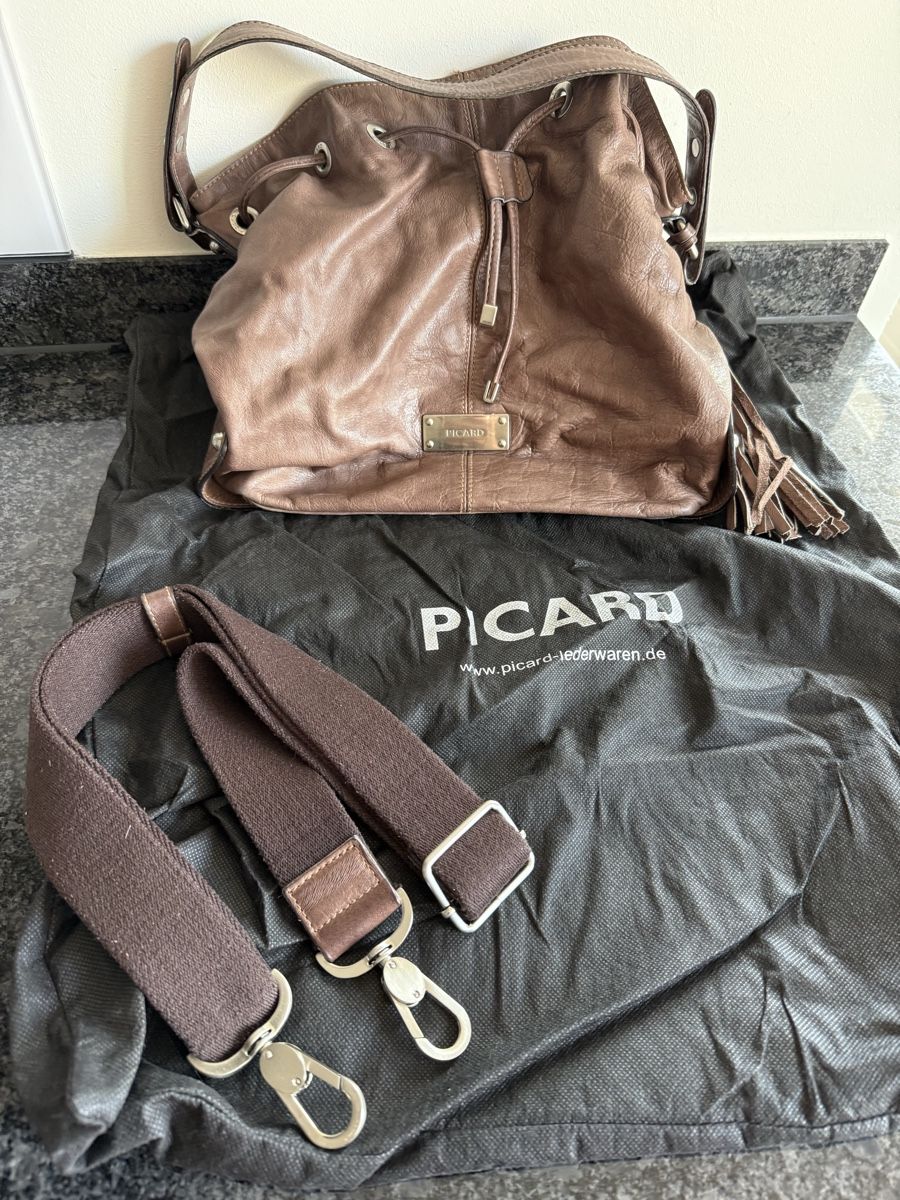 Picard Taschen für Damen: PICARD Ledertasche – Gebraucht aus Zug von Namago