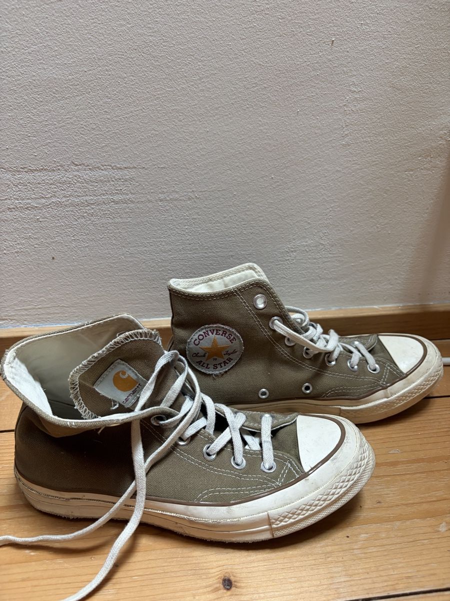 Converse Herrenschuhe: CARHARTT x Converse brown sneakers – Gebraucht aus Nänikon von ann_866b 1