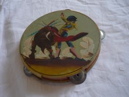 Kinderspielzeug Musikinstrument - alt Handbemalt