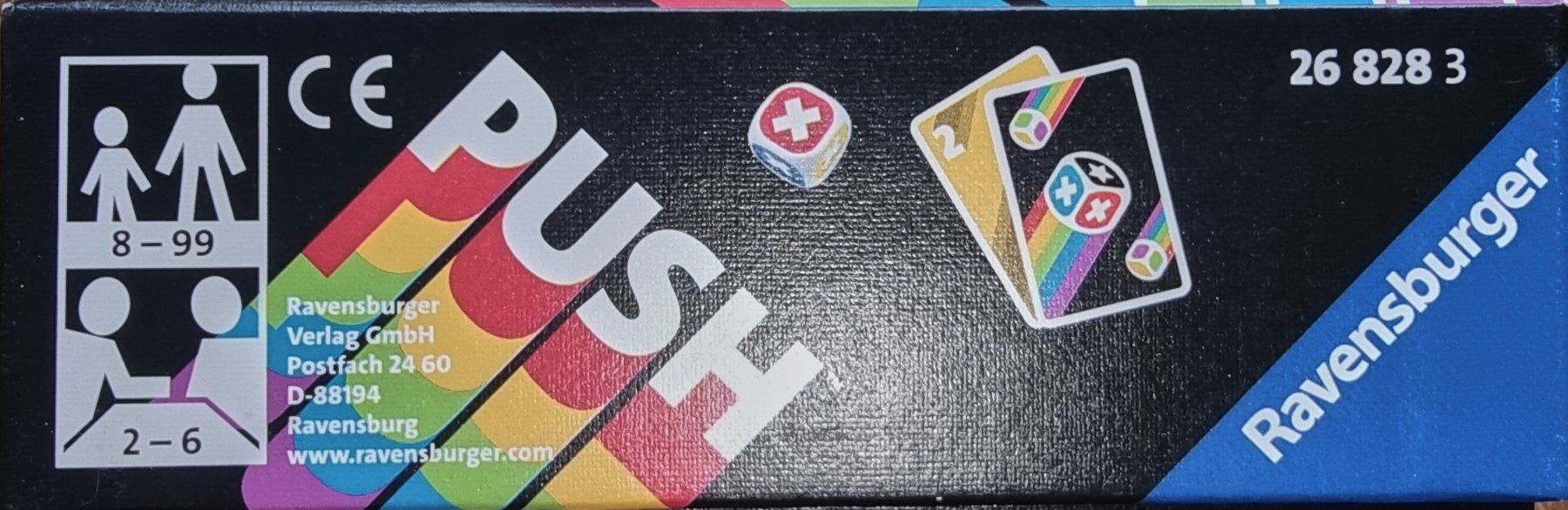 Ravensburger Giochi: Push, das Kartenspiel – Usato da Winterthur venduto da Frog1 1