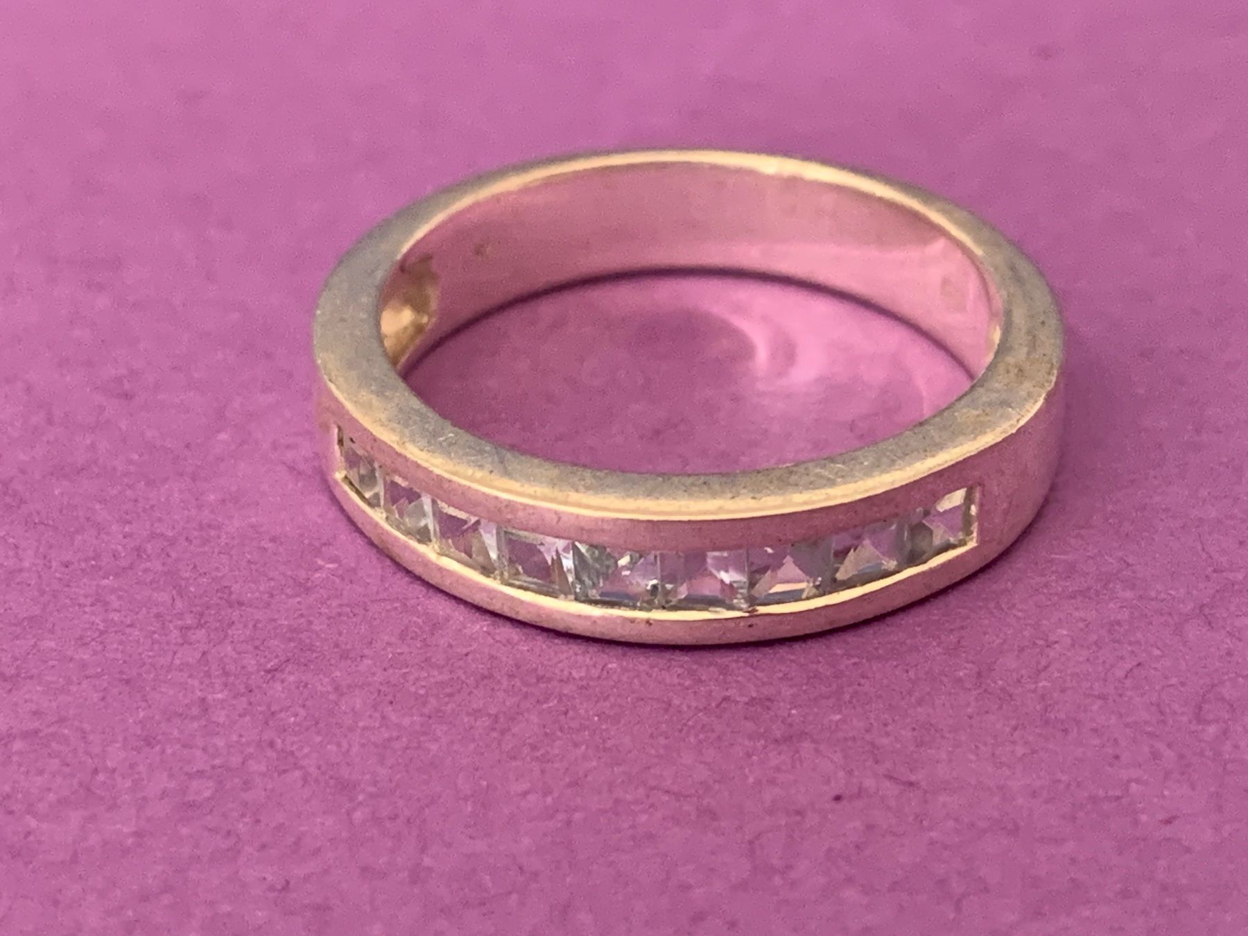 Ringe: Silberring hellblauer Schweif (55) – Gebraucht aus Laufen von belleskulptur 3