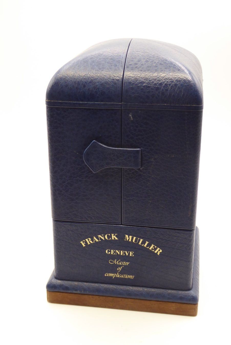 Franck Muller Scatole porta orologi: Franck Muller watch winder box for watch, damaged – Usato da Geneve venduto da adr_xk6n