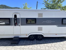 Wohnwagen Hobby 650 Prestige 2016 inkl. Dorema Luft-Vorzelt