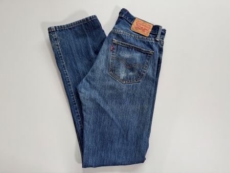 Levis 501 denim W33 L36 with history from 2012