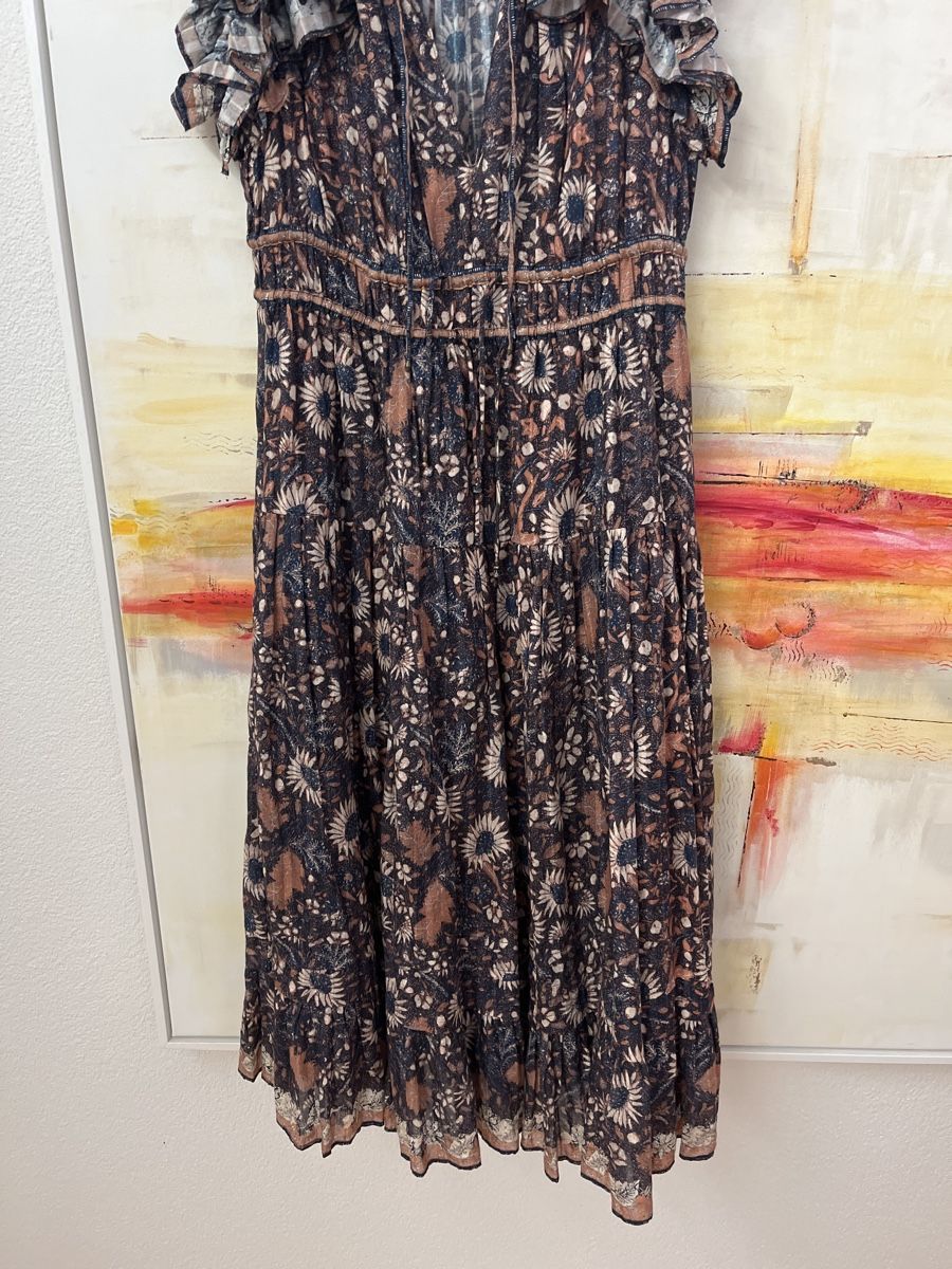 Ulla Johnson Vestiti: Ulla Johnson Kleid, Gr. 4, Blumenmuster – Nuovo (secondo la descrizione) da Olten venduto da reja1965 3