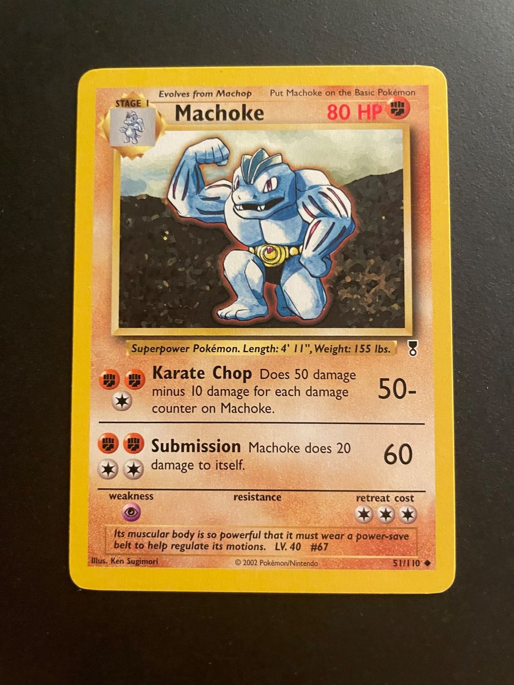 Pokémon Carte collezionabili: Machoke 51/110 Legendary Collection – Usato da Zürich venduto da pokemon_cards