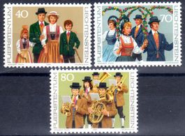 1980 LIECHTENSTEINER TRACHTEN ** POSTFRISCH ** - BB151