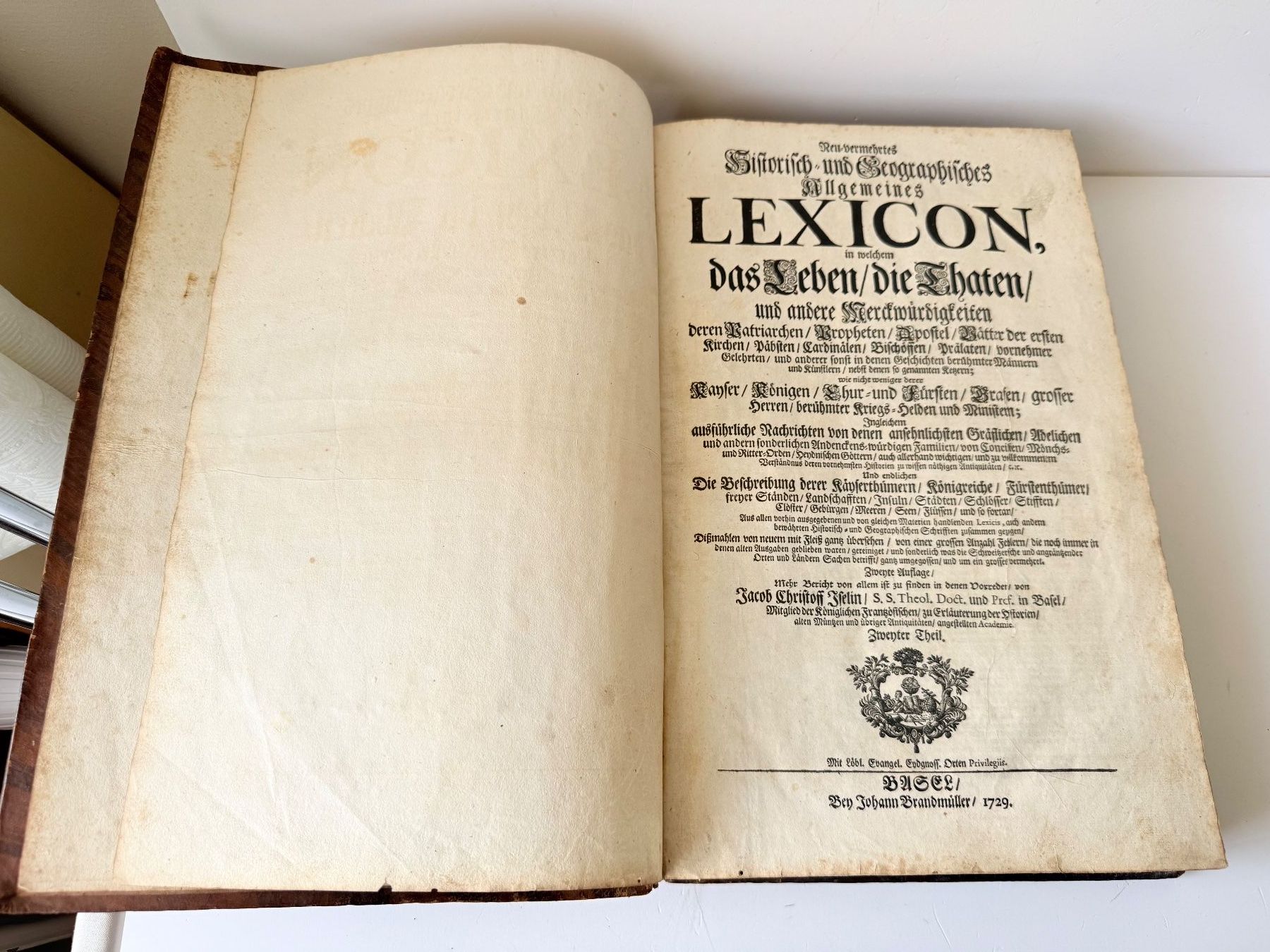 Libri: Antikes Buch Basel 1798 – Usato da Zwingen venduto da moje1 8