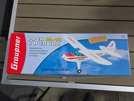 Graupner Piper PA-18 Super Cub Gummimotor Modell