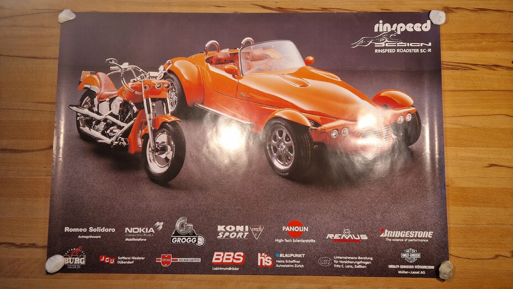 Foto & Immagini: rinspeed poster – Usato da Gerlikon venduto da thomasr01