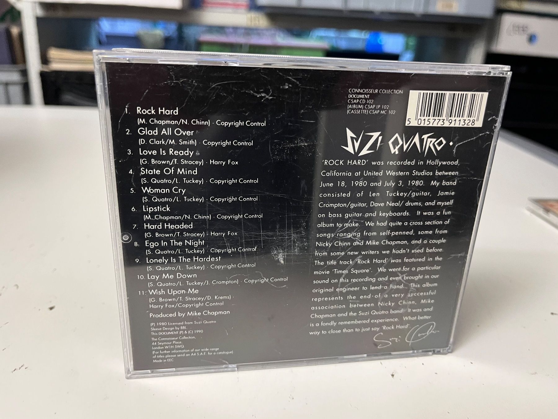 CD: Suzi Quatro - Rock Hard - HH21B – Nuovo (secondo la descrizione) da Küsnacht ZH venduto da hardrock.earth 1