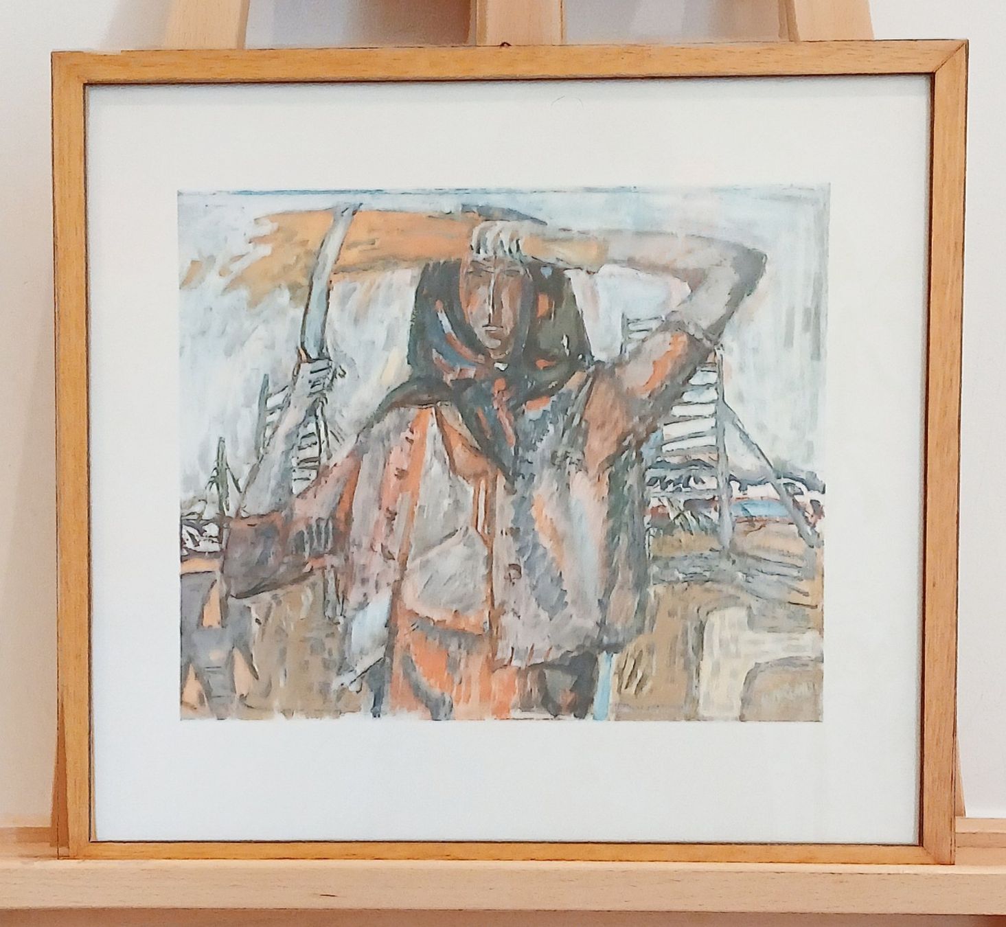 Grafica & Litografie: Alois Carigiet - "Kornschnitterin" – Usato da Hinwil venduto da Unglaubliche-Treffer