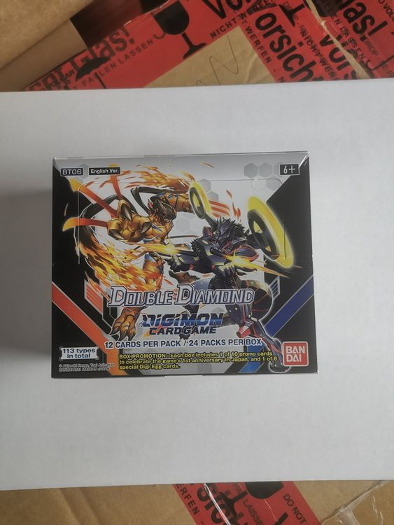double diamond booster box Digimon TCG main image 1