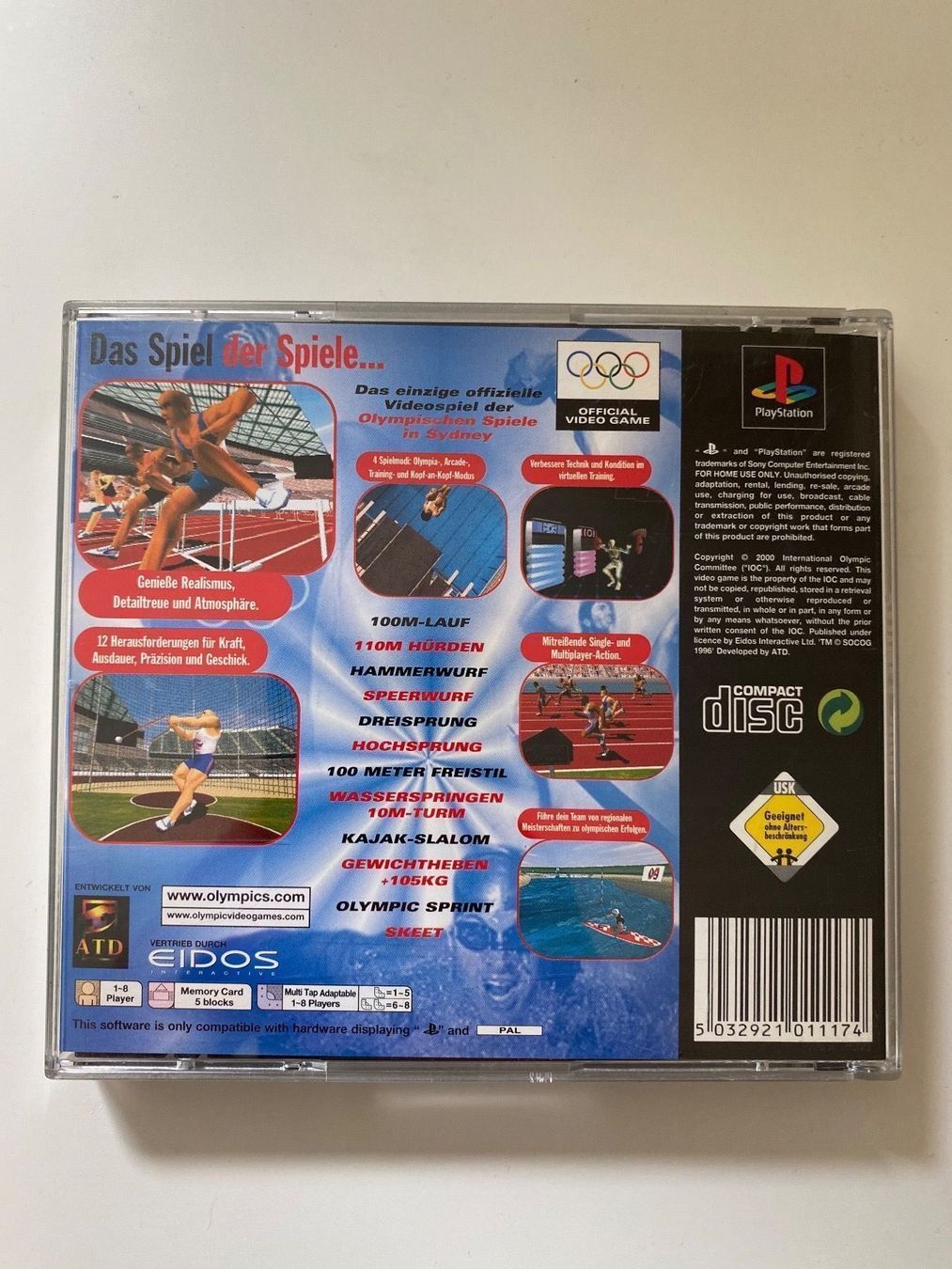Giochi: Sydney 2000 für Ps1 – Usato da Ringgenberg BE venduto da Republic_Of_Gamers 1