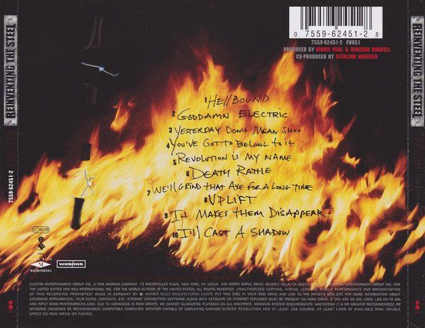 CDs: Pantera – Reinventing The Steel – Gebraucht aus Muri AG von  1