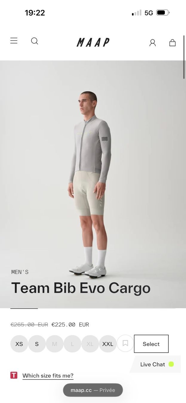 Pantalons: MAAP team bib Evo Cargo – Neuf avec emballage d'origine à Carouge GE par cytoplan