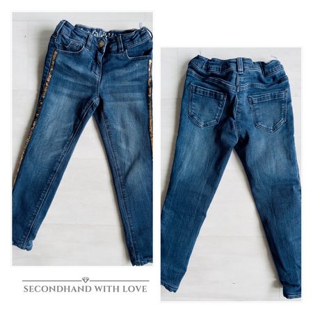 # GIRL - Jeans ,,gefüttert‘‘ Gr. 116 - C&A #