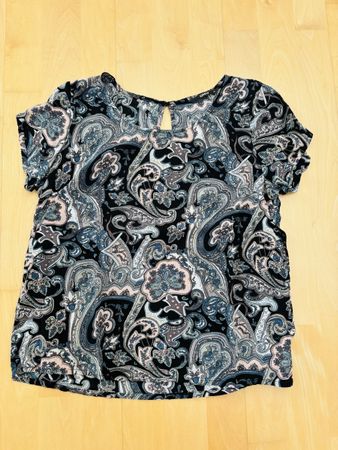 T-Shirt mit Paisleymuster ONLY - Gr. 36