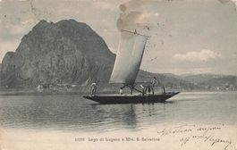 Lugano (TI) – Barca da pesca sul Lago di Lugano