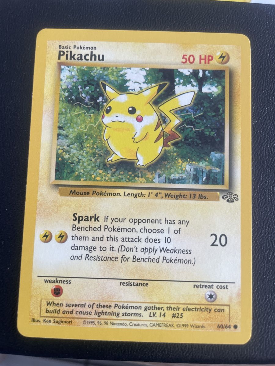 Pokémon Sammelbilder & Trading cards: Pokemon Pikachu Jungle 60/64 EN – Neu (gemäss Beschreibung) aus Bellach von Pokemam