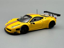 Ferrari 458 Italia GT3 1:64 Gelb Tarmac Works neu OVP