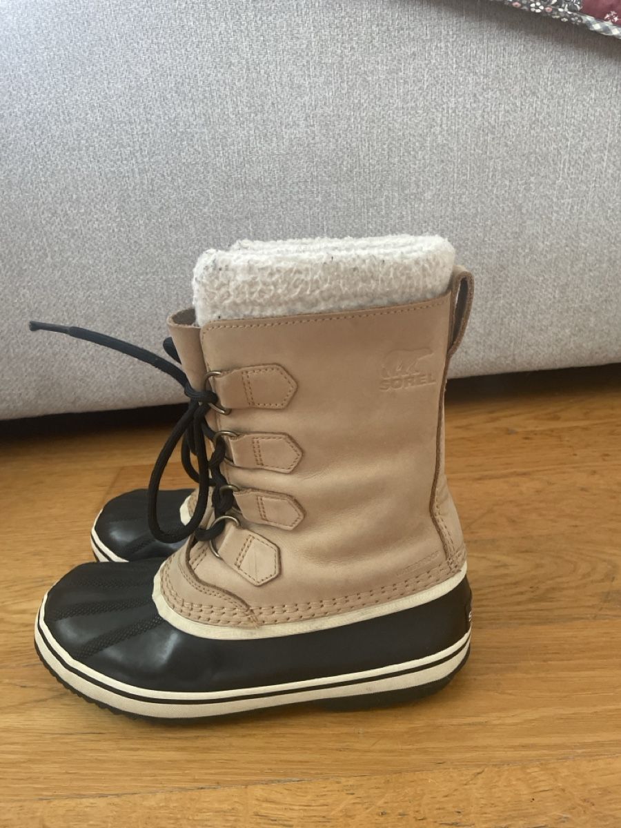 Sorel Herrenschuhe: CARIBOU WP - Snowboot- brown – Gebraucht aus Thalwil von leuenban 1
