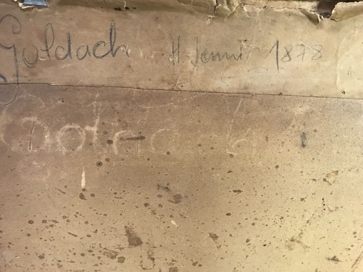 Dipinti: A. JENNI  Goldach 1878 – Usato da Wolfhalden venduto da SecondAntique 6