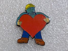 Ansteckpin 255: Love Bauarbeiter