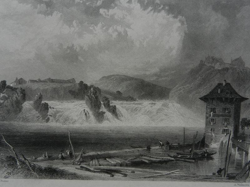 Incisioni: Rheinfall Schaffhausen – Usato da Risch venduto da Rischli15 1