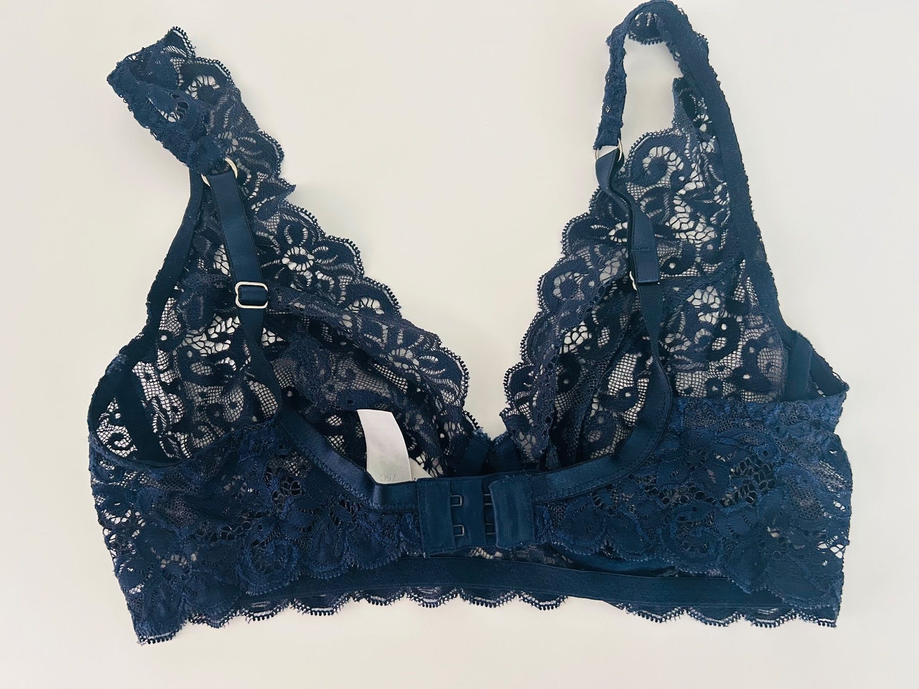 Hanro Altra biancheria intima: Hanro Blue Lace Bra, wie NEU – Nuovo (secondo la descrizione) da Zürich venduto da diva1972 2