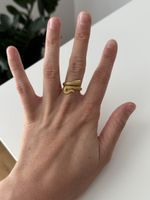 Ring Schlange Gold neuer Zustand