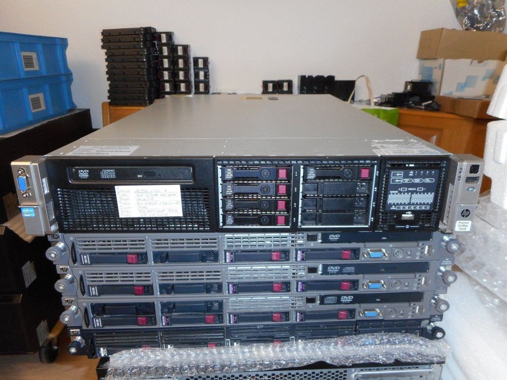 HP Proliant Server DL380p Gen8 2x 2.0GHz (Gebraucht) in Münsingen für ...