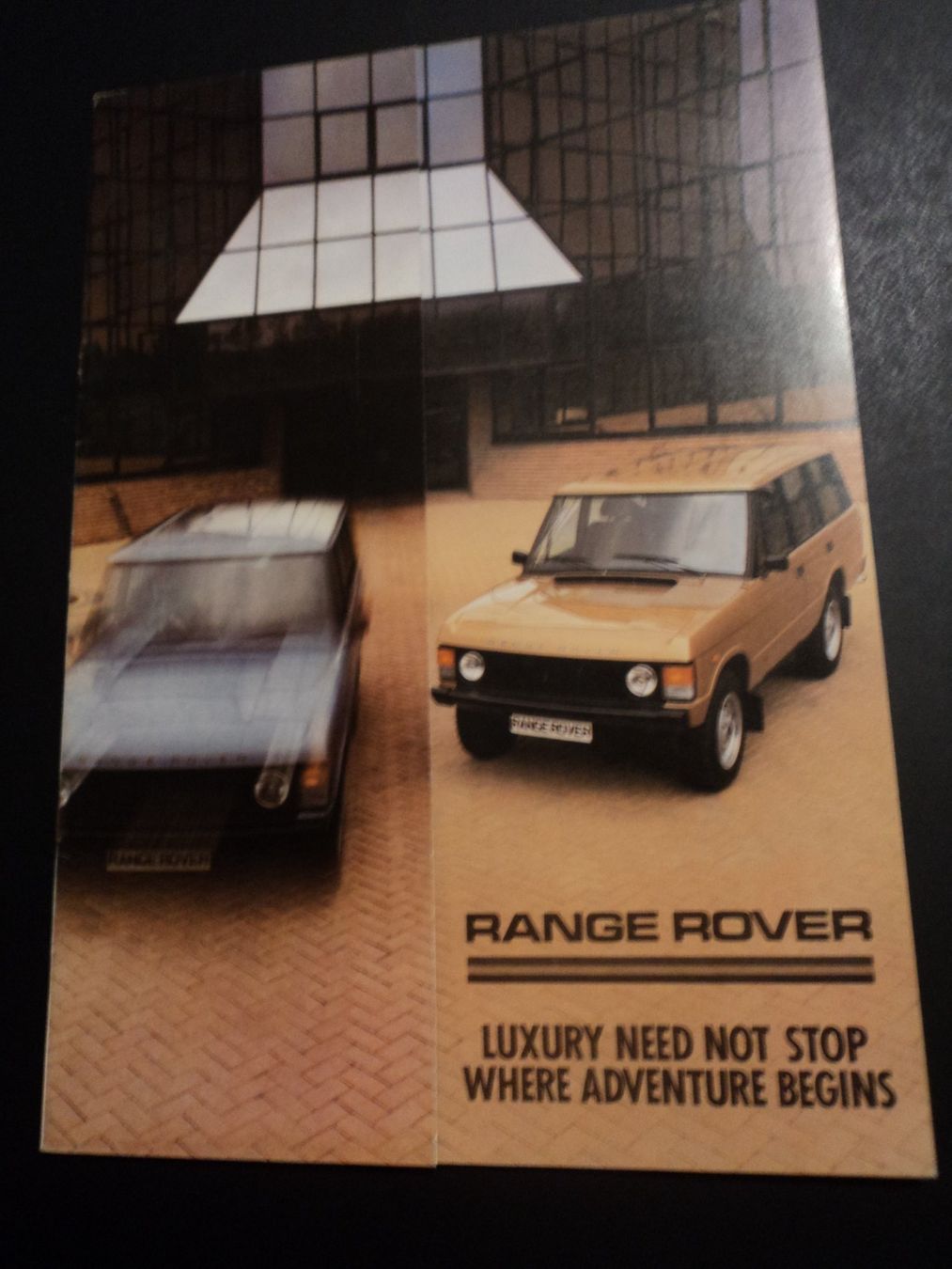 Rover Dokumente: Prospekt Range Rover 1983 selten! – Gebraucht aus Schwarzenburg von modelCARama 2