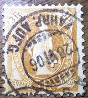 Stehende Helvetia 72D Kat. 50.-
