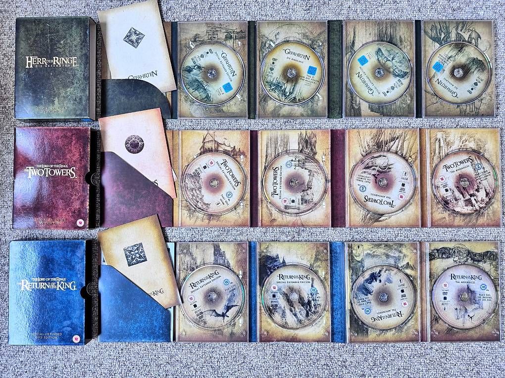 Tous les DVDs: Herr Der Ringe -- Extended Edition – D'occasion à Zürich par Zebiglebowski 1