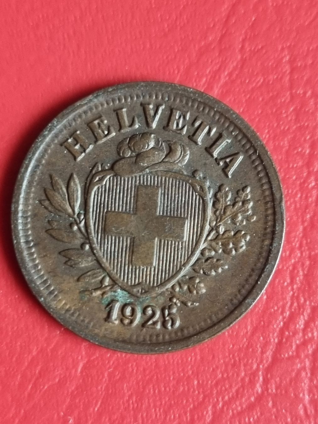 Toutes les monnaies: 1 RAPPEN SCHWEIZ - JAHR 1925 – D'occasion à Heimenschwand par rog_p7h9