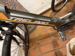 Super city bike élec gris trelago batterie neuve peu utilisé