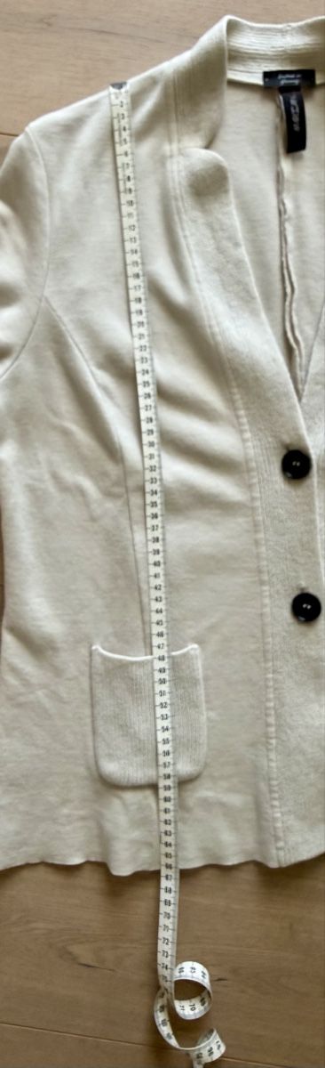 Marc Cain Giacche: Strick-Blazer von Marccain, beige, Gr. 40 – Nuovo (secondo la descrizione) da Liestal venduto da userin1000 6