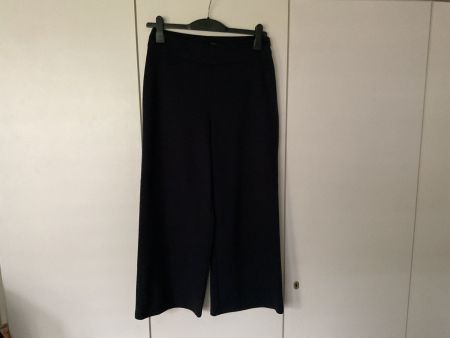 Tom Tailor - dunkelblaue Hose mit Seitenverschluss - Gr. 38